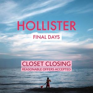 Mens’ Hollister Items (XS-S) - Final Days